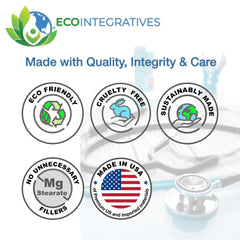 Ingredients visual shows Inositol, PABA, choline component synergy