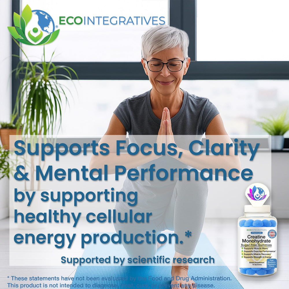 EcoIntegratives USA-made label on bottle showcasing quality.
