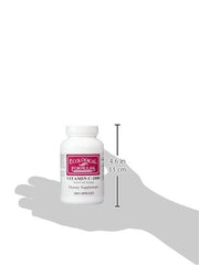 Capsules inside bottle ready for daily use and travel.