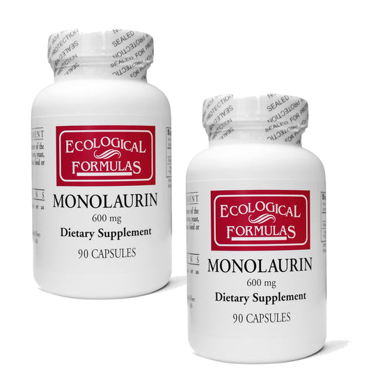 Ecological Formulas Monolaurin bottle front view for daily immune support