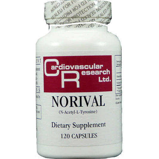 Ecological Formulas Norival 120 caps bottle, convenient for cardiovascular research studies