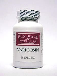 Ecological Formulas Varicosin 60 caps bottle provides antioxidant support for daily wellness and balance