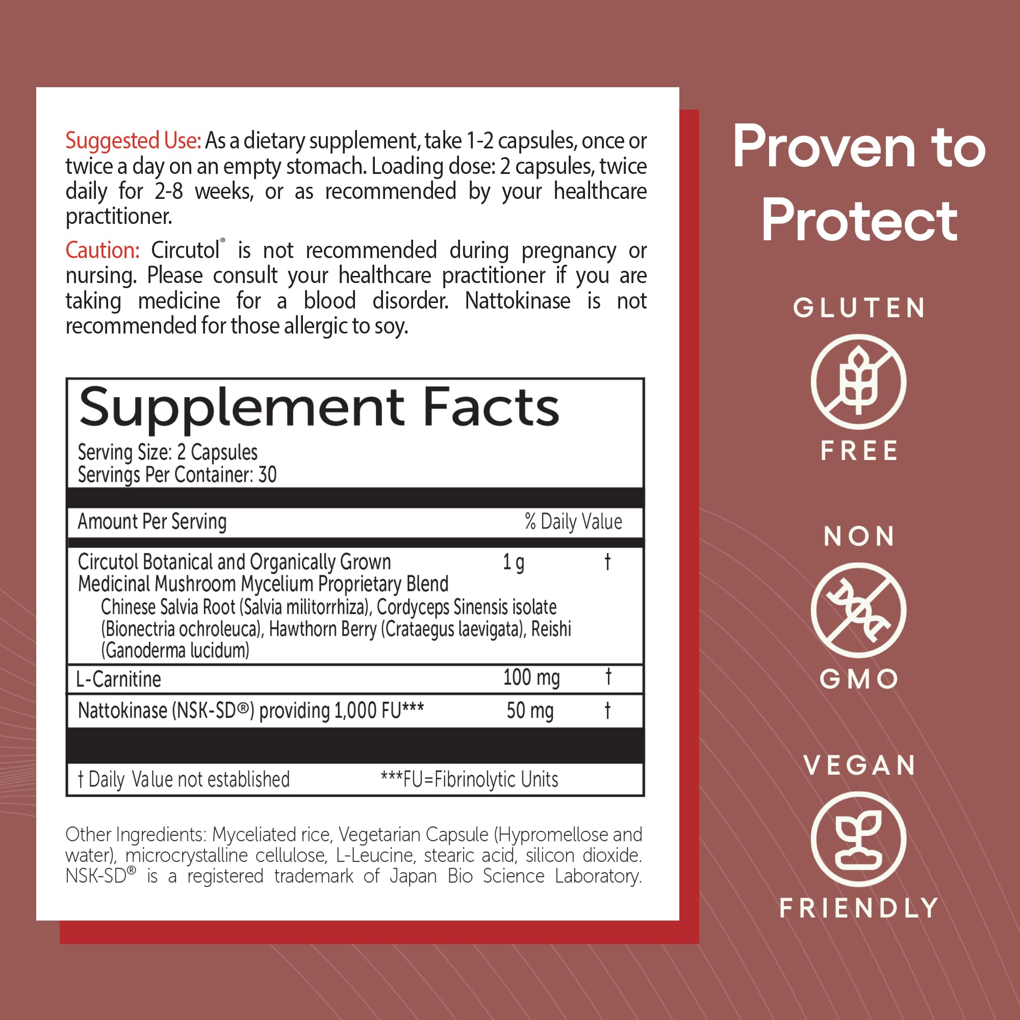 EcoNugenics Circutol reishi and cordyceps mushrooms image for improved circulation
