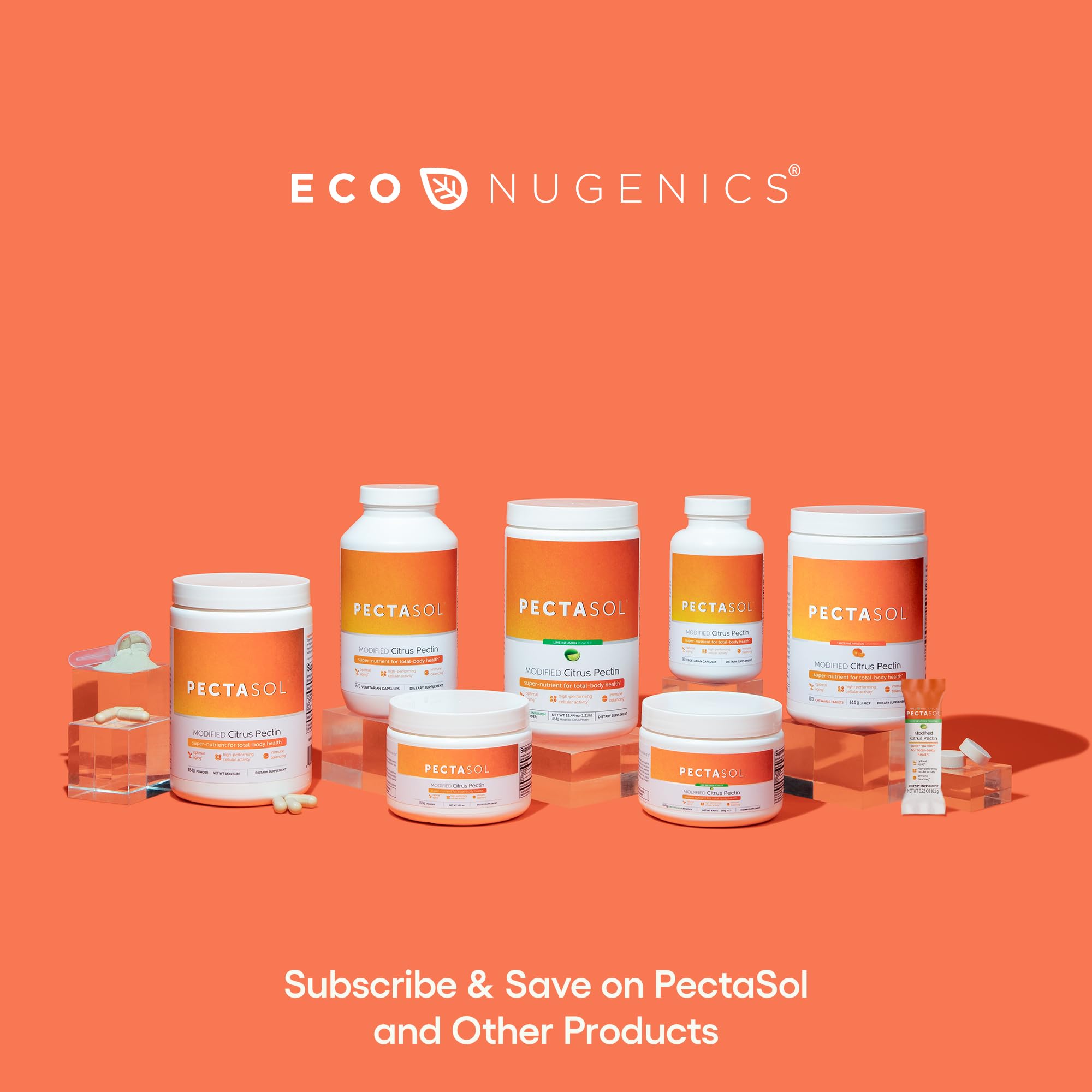 EcoNugenics PectaSol lime-infused powder for daytime use