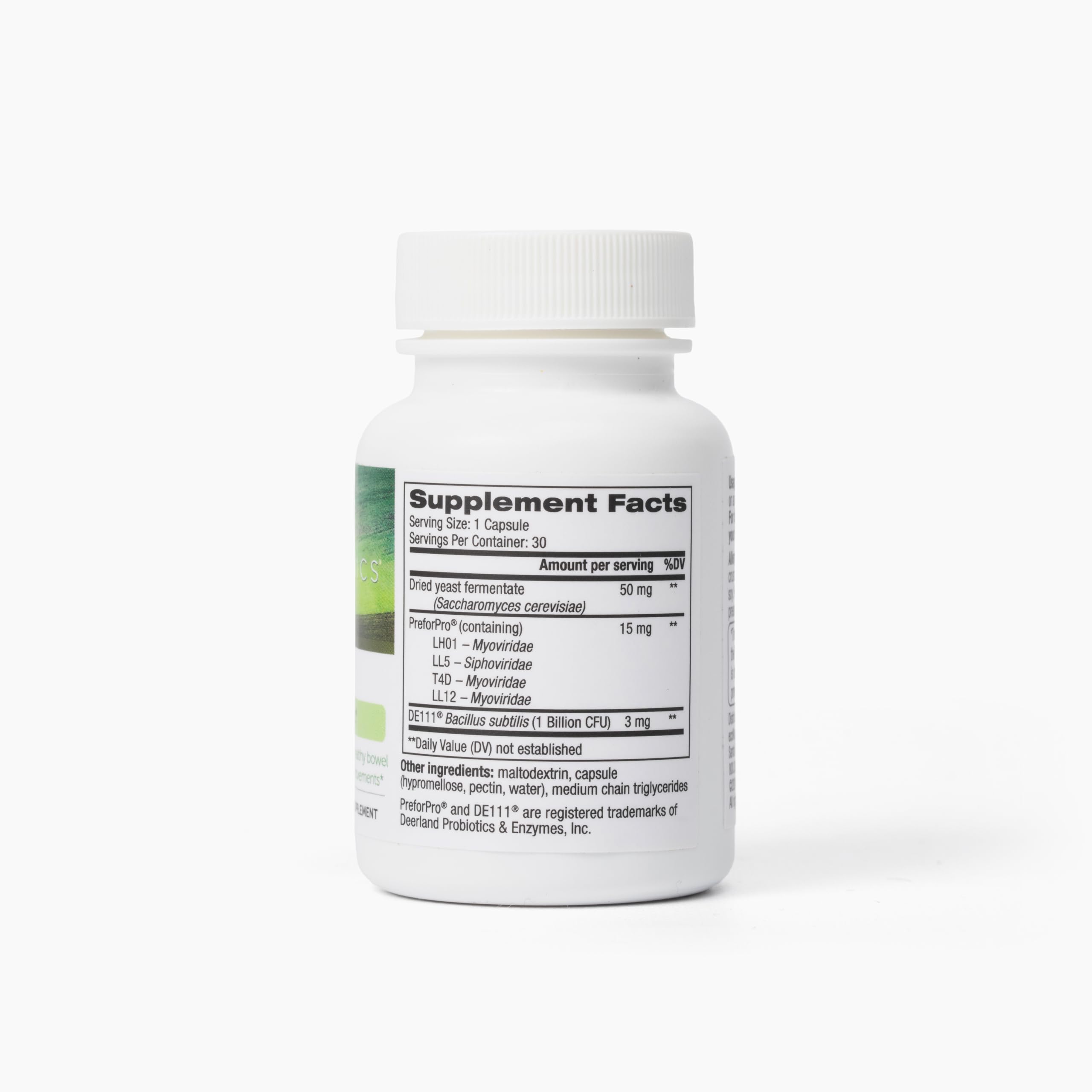EcoNugenics PowerBiotic packaging highlighting vegan, gluten-free formula.