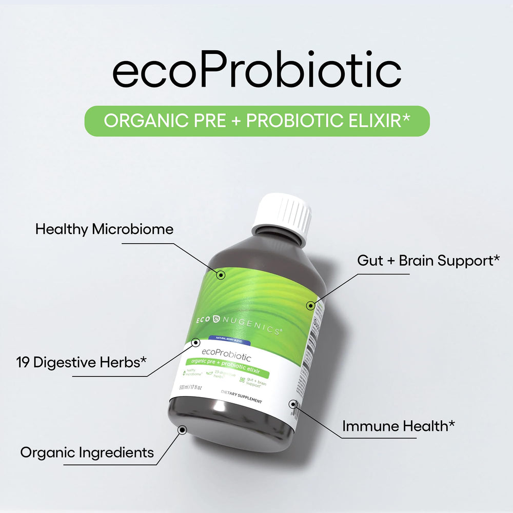 EcoNugenics ecoProbiotic fermentation process illustrating natural cultivation for a living formula.
