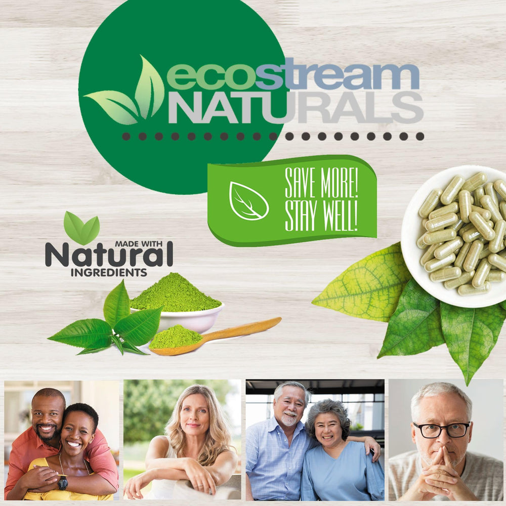 ecostream Naturals Relaxant ingredients feature passion flower valerian magnesium.