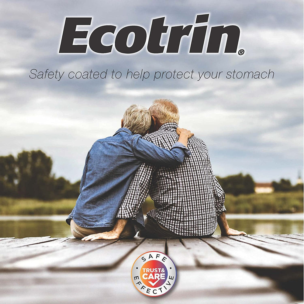 Ecotrin enteric coating illustration showing small intestine dissolution
