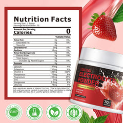 Glass of EDBOBOU strawberry electrolyte drink after training.