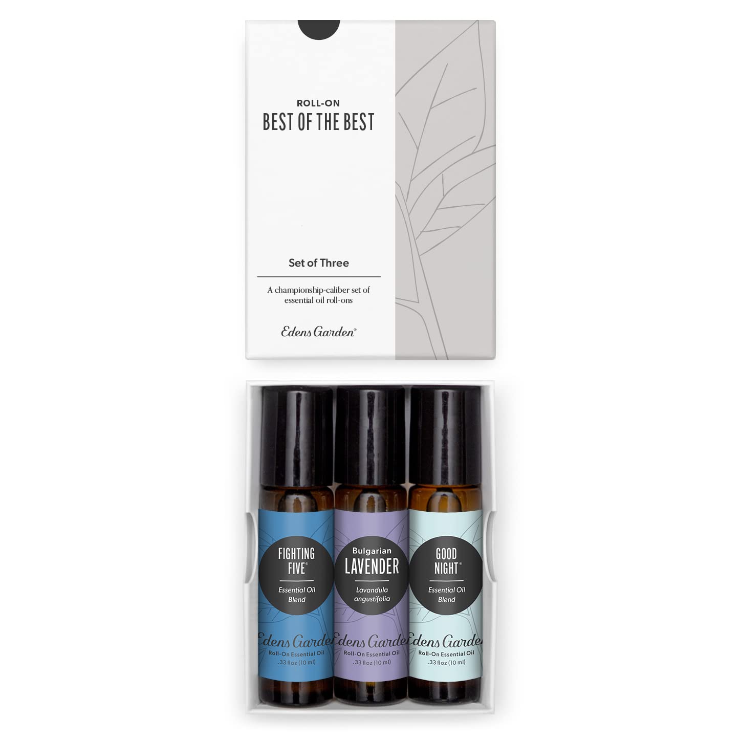 Edens Garden Fighting Five roll-on bottle for on-the-go focus and vitality