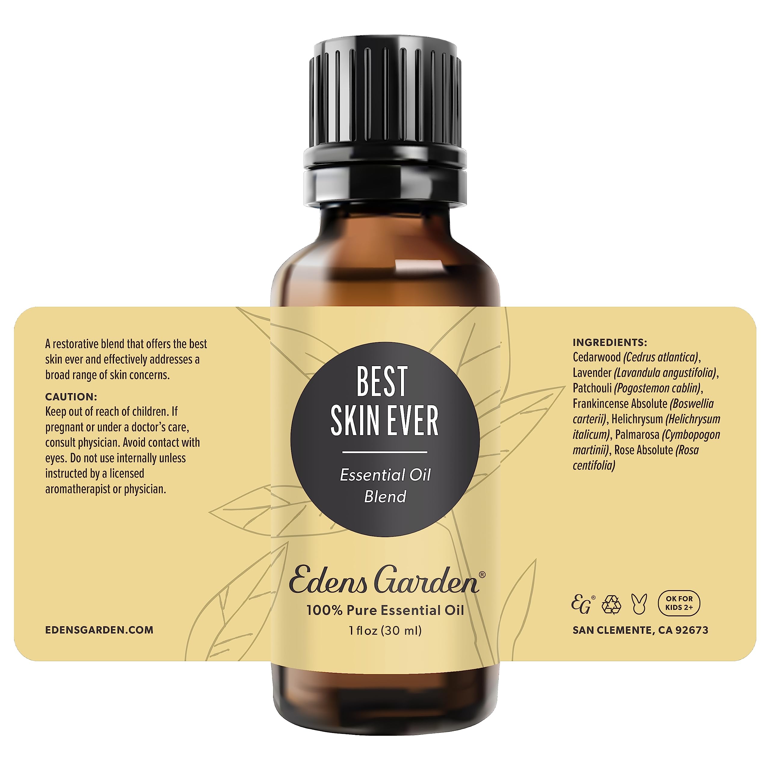 Edens Garden Best Skin Ever daily skincare and aromatherapy routine