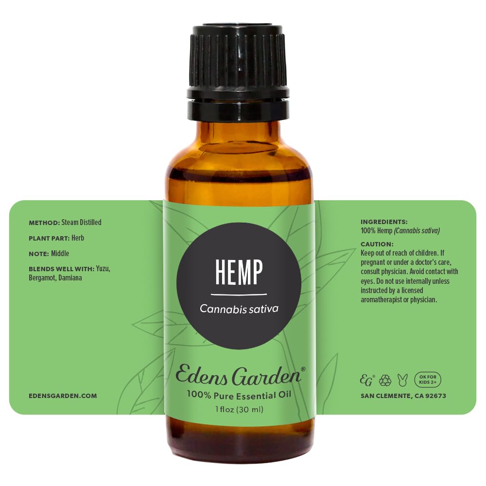 Brand Edens Garden on packaging signals trust and quality.