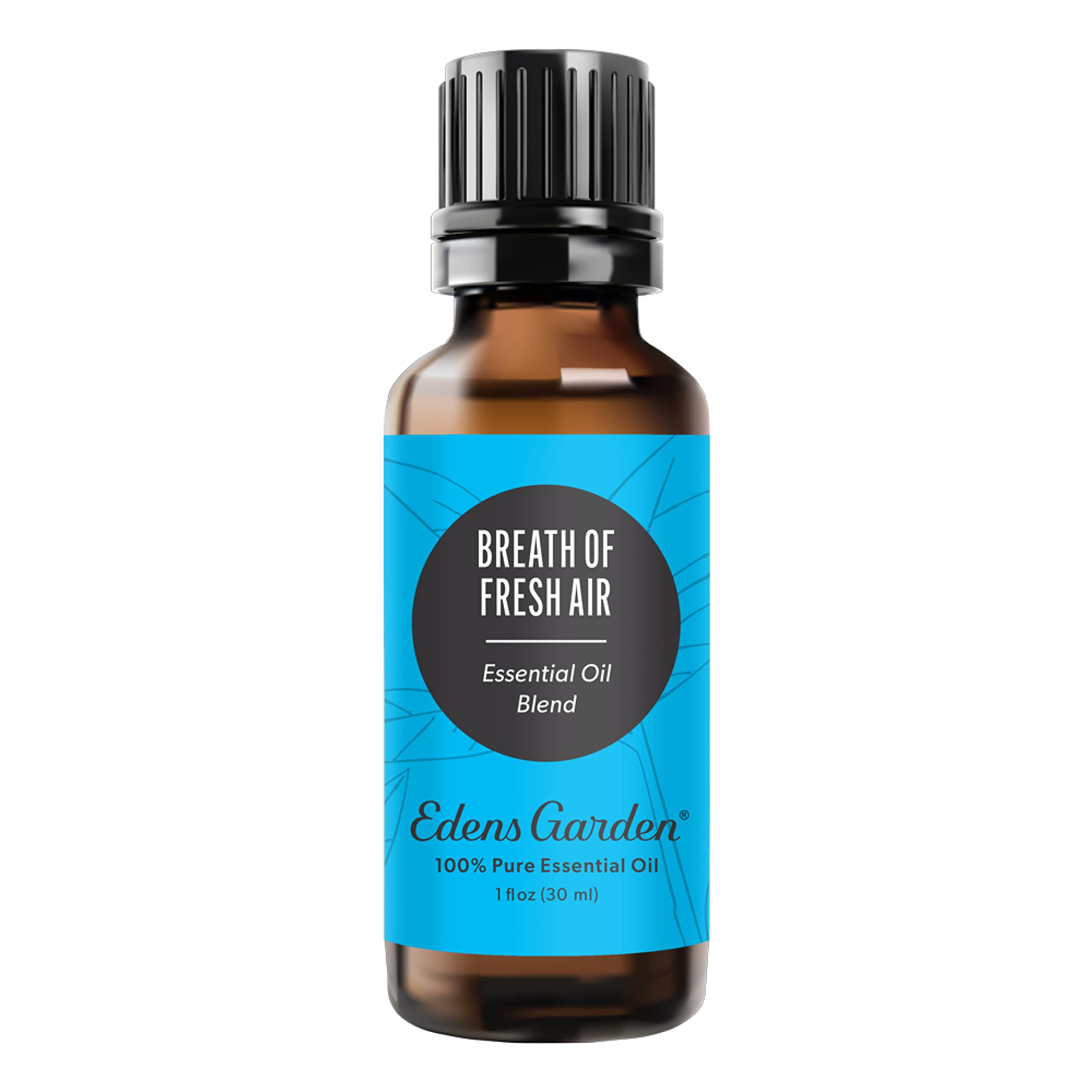 Edens Garden Breath of Fresh Air bottle pour with citrus aroma for a refreshing space.