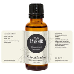 GC-MS reports available for this batch from Edens Garden camphor oil.