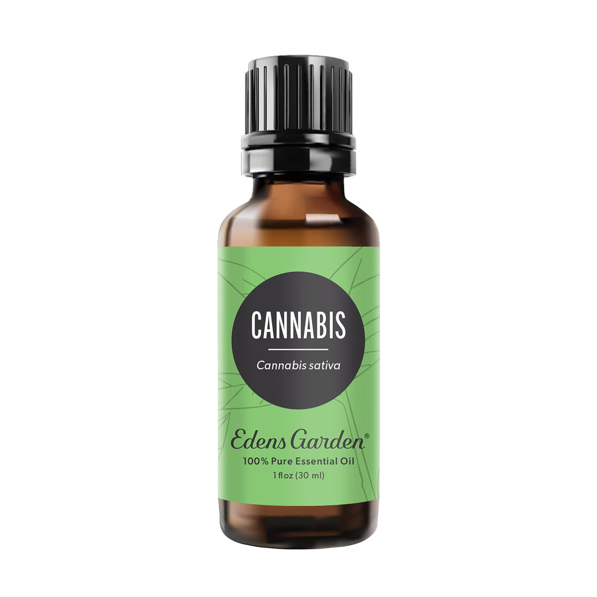Edens Garden Cannabis Essential Oil bottle for aromatherapy and diffuser use