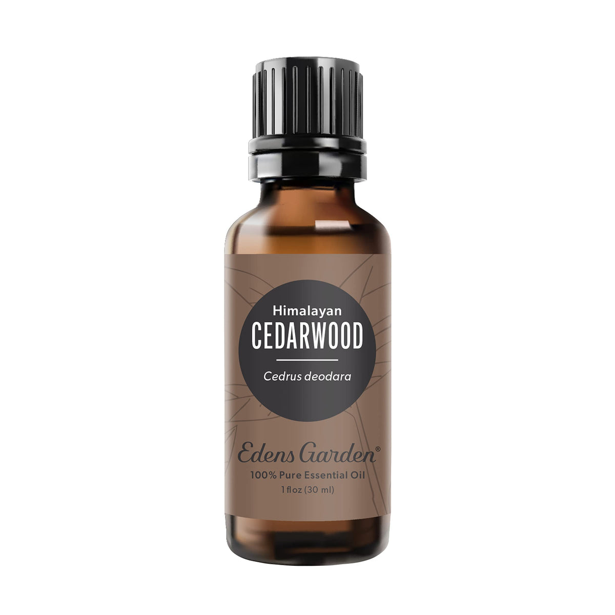 Edens Garden Cedarwood Himalayan oil bottle with earthy aroma for relaxation