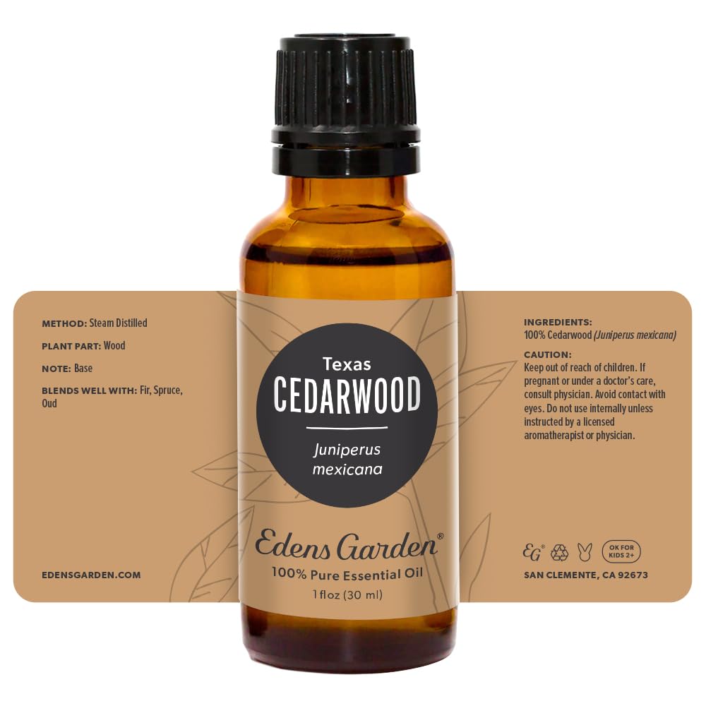 Aromatherapy support from Edens Garden Cedarwood Texas with licensed therapists guidance.