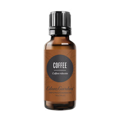 Edens Garden Coffee Essential Oil bottle with rich aroma for diffusion and blending