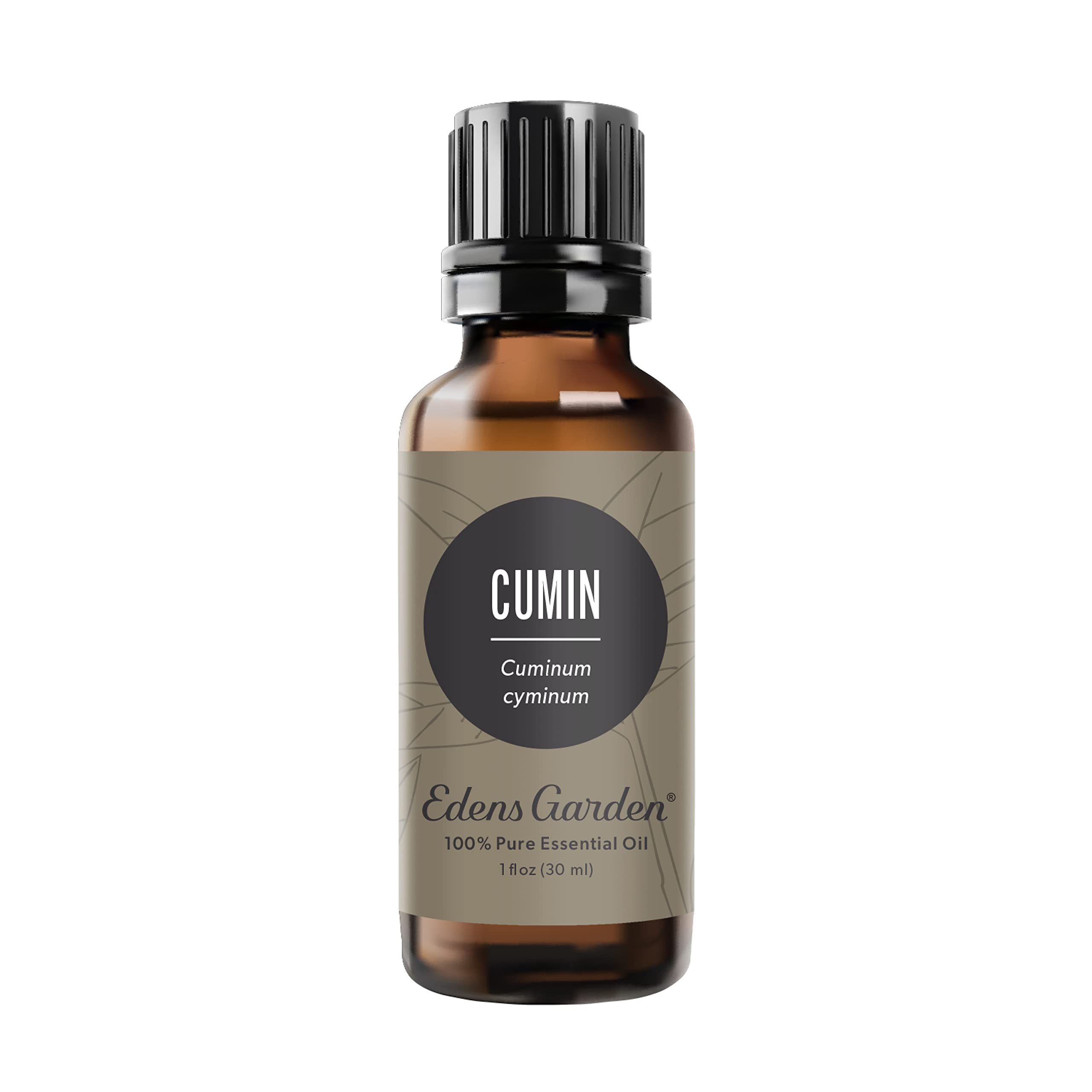Edens Garden cumin essential oil bottle ready for diffusion and culinary use.