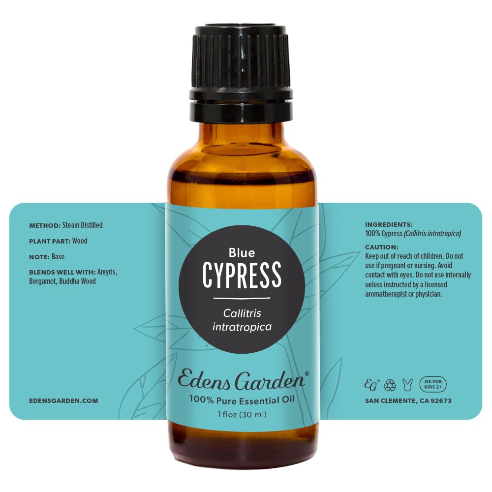 Edens Garden Cypress-Blue woodsy aroma ambiance in living space