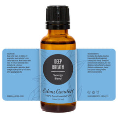 Edens Garden Deep Breath care scene showing accessible aromatherapy at home