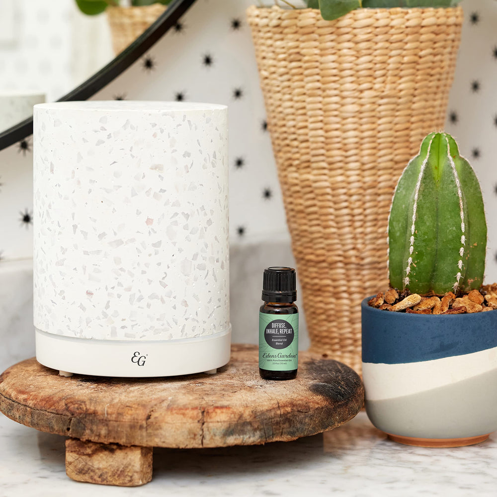 Edens Garden Diffuse, Inhale, Repeat bottle with pour for easy release