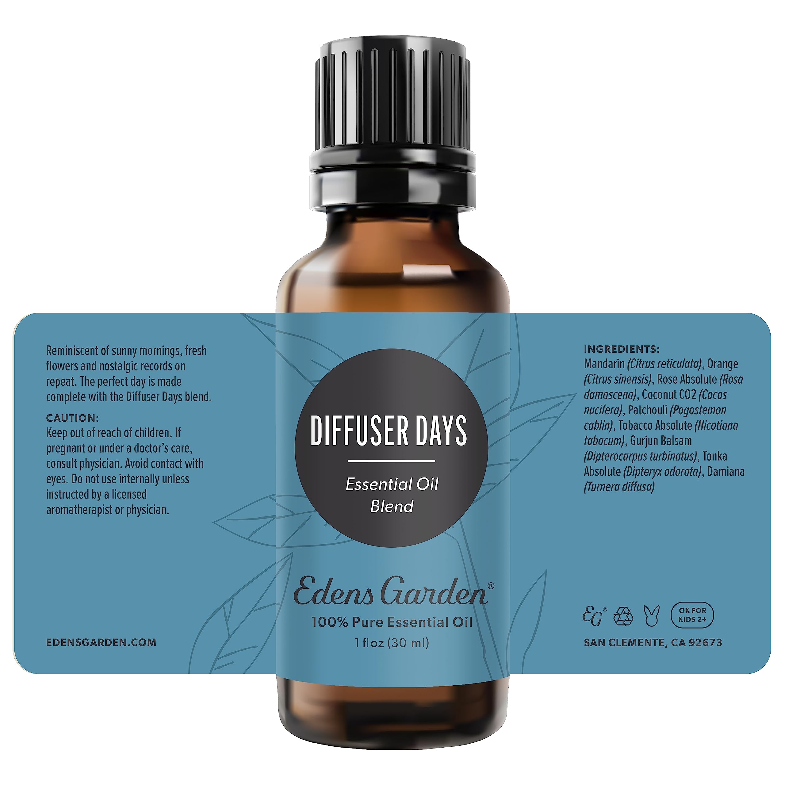 Edens Garden Diffuser Days candle scent upgrade for ambiance.