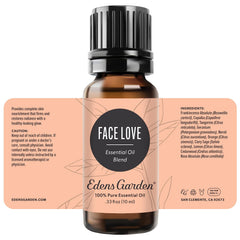Relaxing self-care moments with Edens Garden Face Love daily.