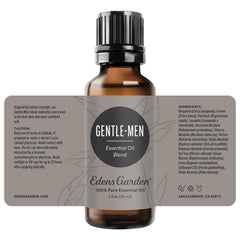 Edens Garden Gentle-Men gift-pack presentation signals premium aromatherapy set