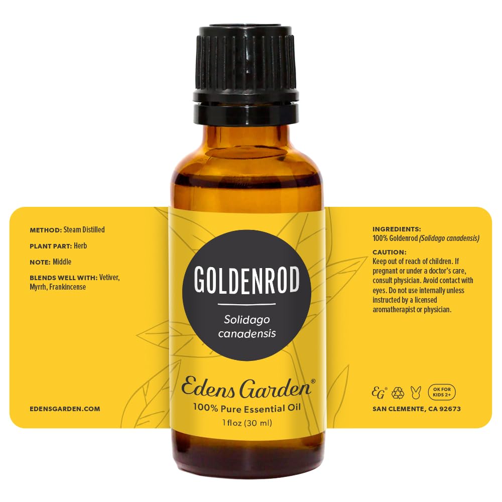 Edens Garden Goldenrod on a store shelf display.