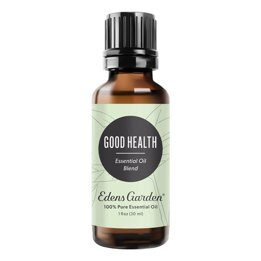 Edens Garden Good Health bottle front for diffuser use and uplifting aroma