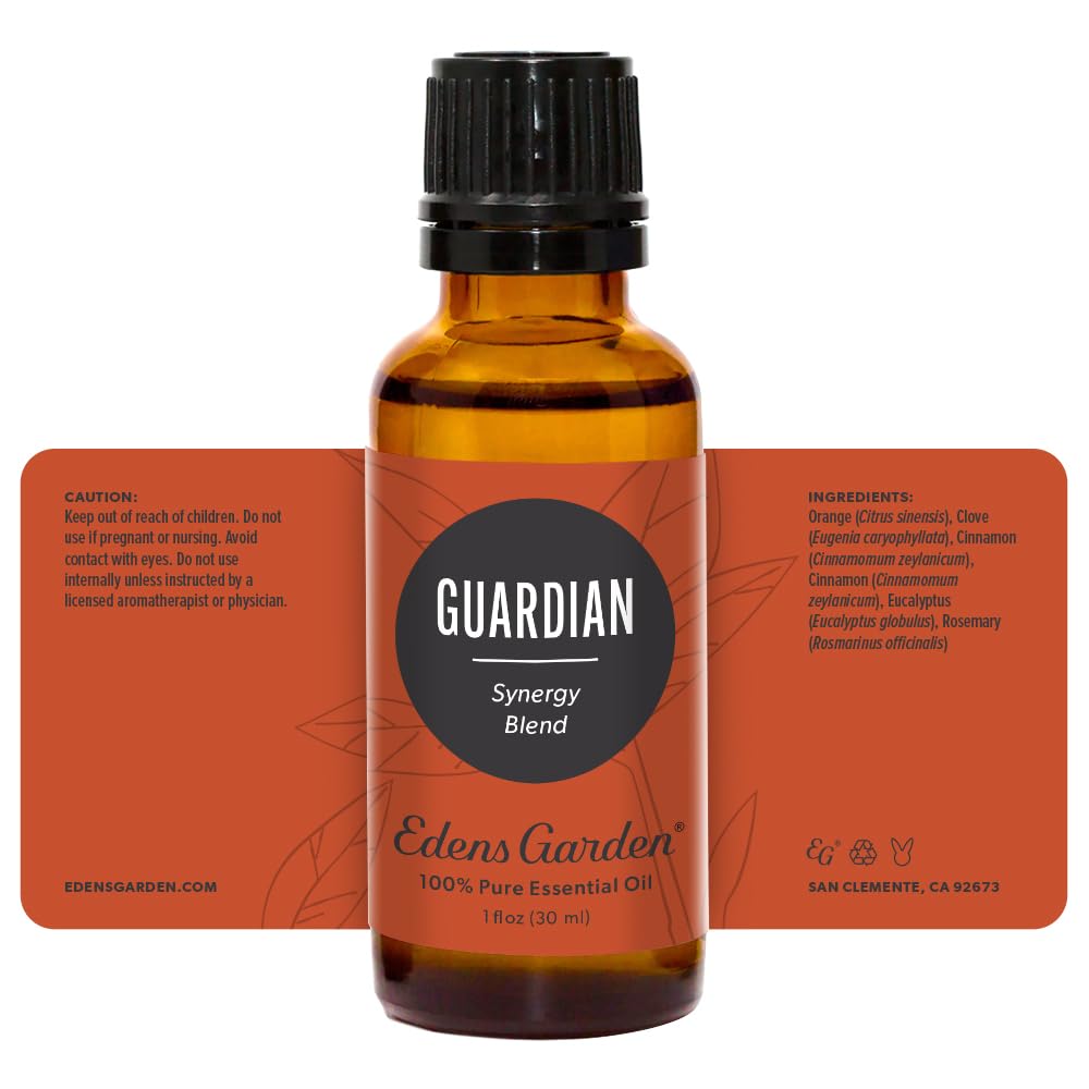 Edens Garden Guardian aromatherapy care image implying versatile daily use