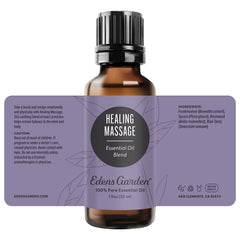 Licensed aromatherapists support your Edens Garden Healing Massage journey