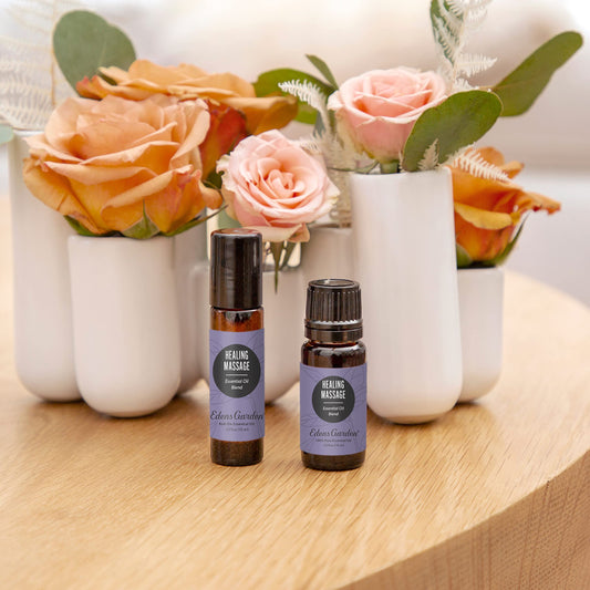 Edens Garden Healing Massage Oil diffuser use for serene ambiance