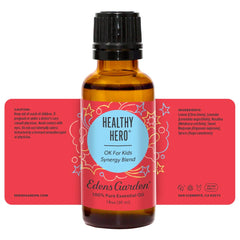 Edens Garden Healthy Hero shown with other kid-friendly blends