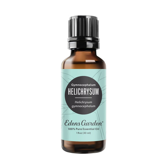 Edens Garden Helichrysum Gymnocephalum bottle for diffusion with a refreshing aroma.