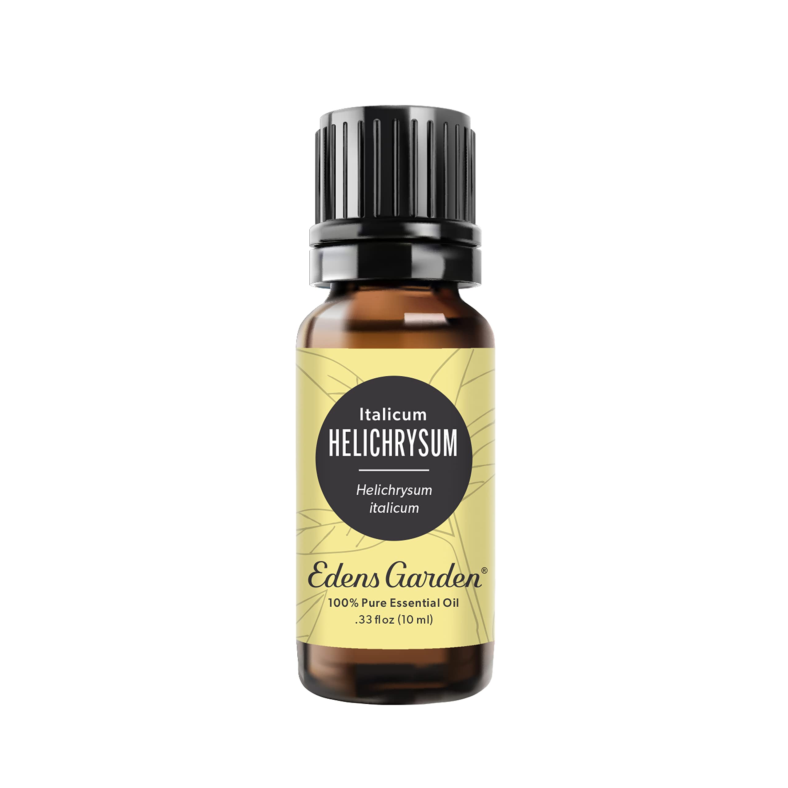 Edens Garden Helichrysum Italicum bottle pour for skincare prep and calming ambience.