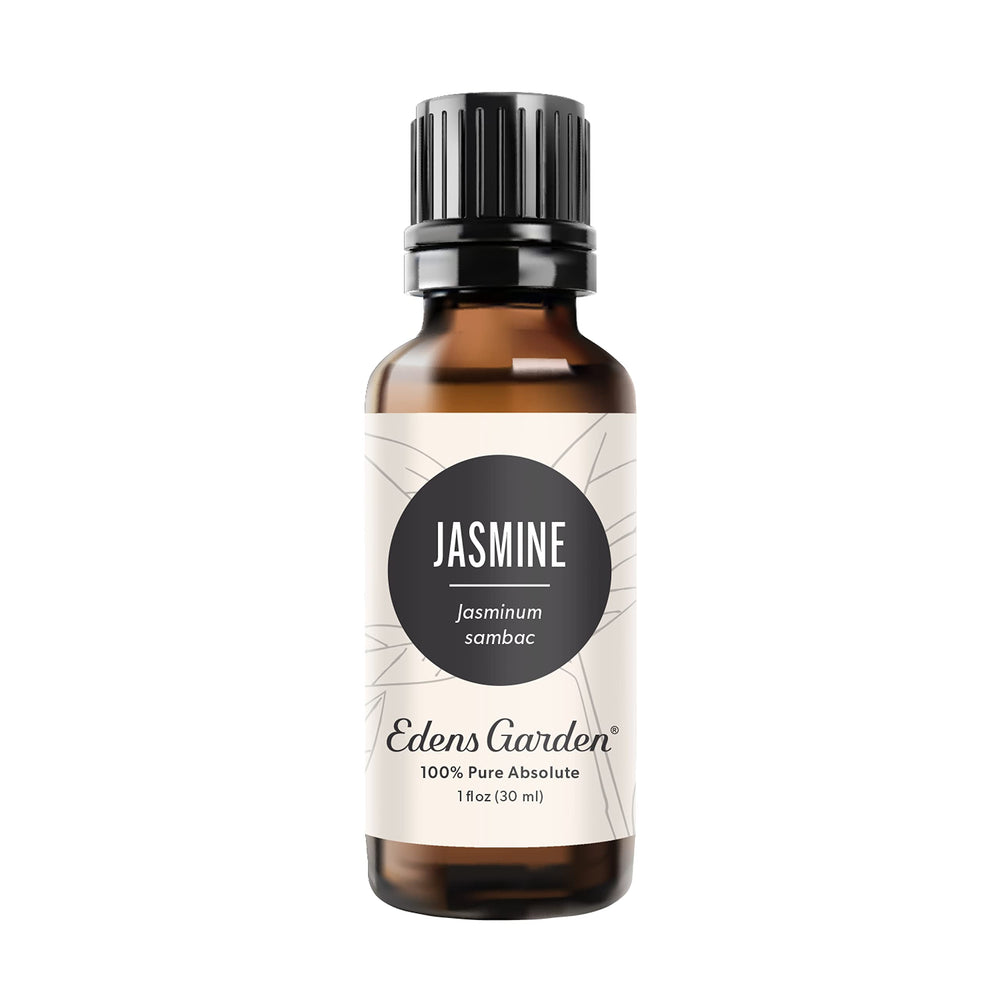 Edens Garden Jasmine Absolute bottle ready for diffusion or skincare use.