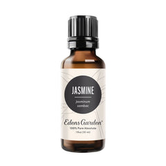 Edens Garden Jasmine Absolute bottle ready for diffusion or skincare use.