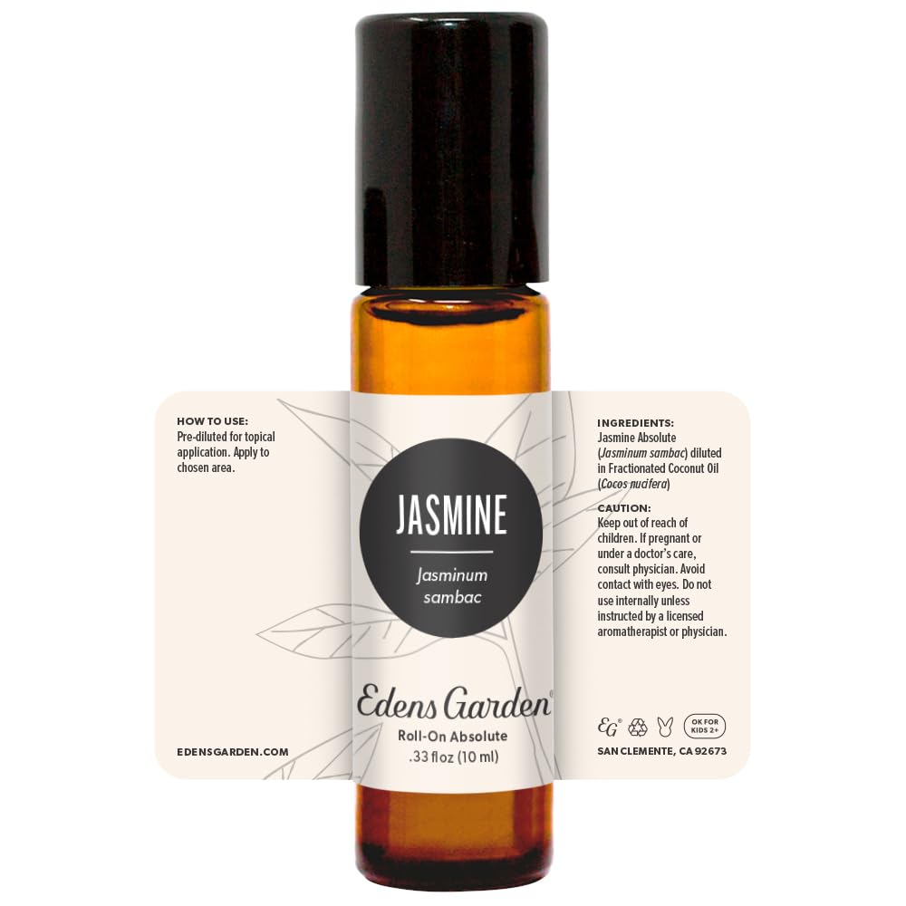 Edens Garden Jasmine Absolute brand story supports trusted oils.