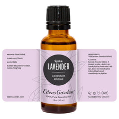 Edens Garden Lavender Spike packaging illustrates premium quality and value.