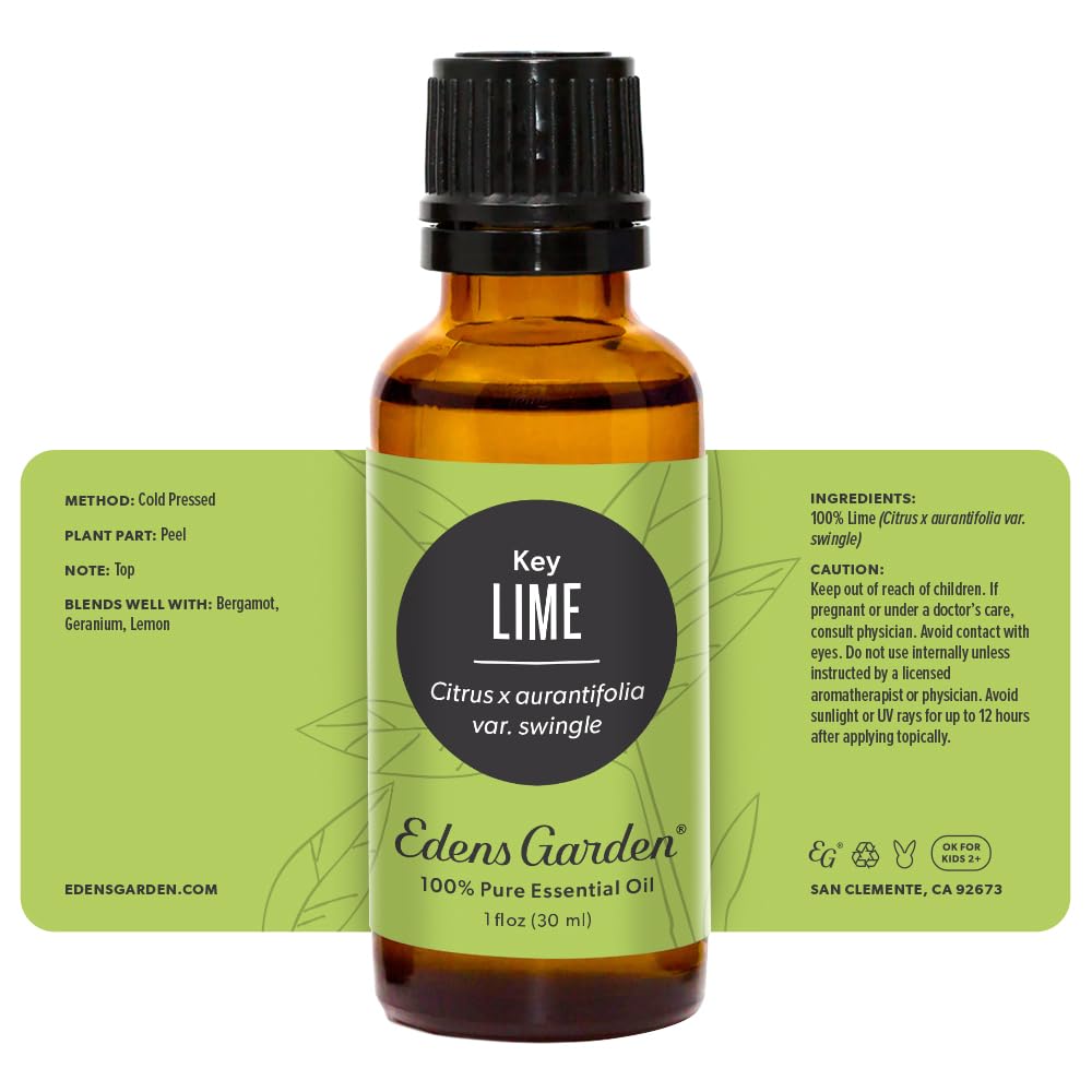 Edens Garden Lime Key Oil for humidifiers creates a lively atmosphere.