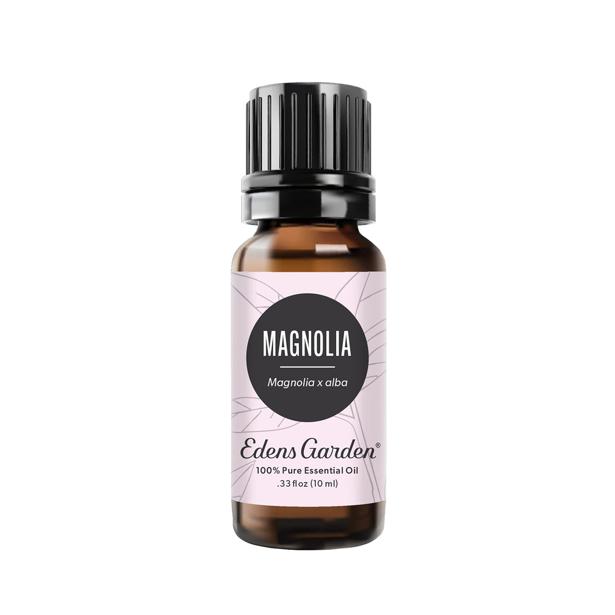 Edens Garden Magnolia Essential Oil bottle for diffusion, delivering a calming floral aroma.