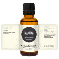 Manuka oil in a kid-friendly diffuser scene by Edens Garden.