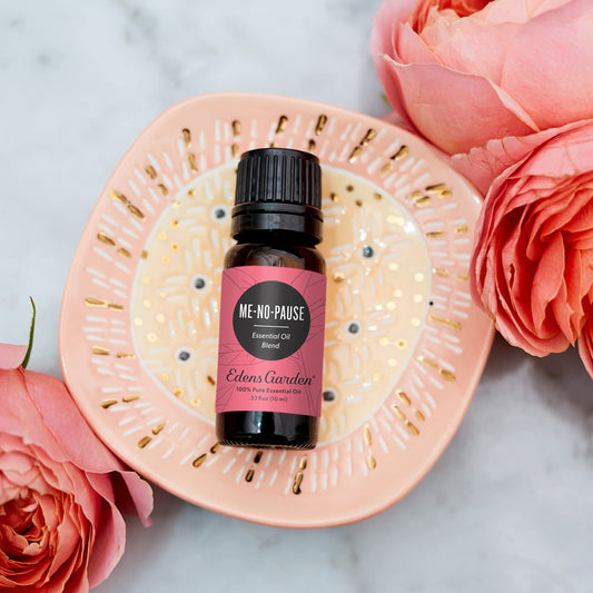 Edens Garden Me-No-Pause diffuser drops ready to scent your space.