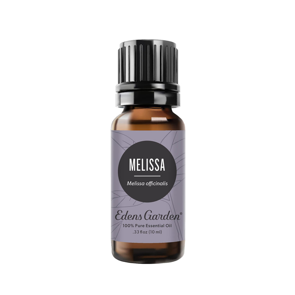 Edens Garden Melissa essential oil bottle for diffuser use and relaxation