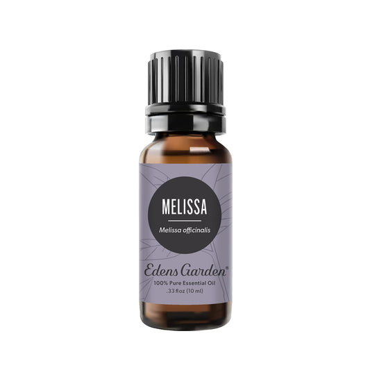 Edens Garden Melissa essential oil bottle for diffuser use and relaxation