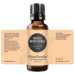 Edens Garden Nausea & Motion Sickness Balm Mint Bush image signals calming herbal touch
