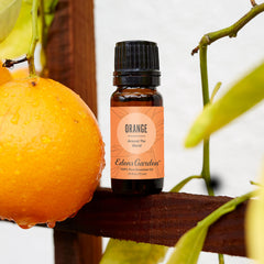Edens Garden Orange Around The World diffuser setup with uplifting citrus aroma.