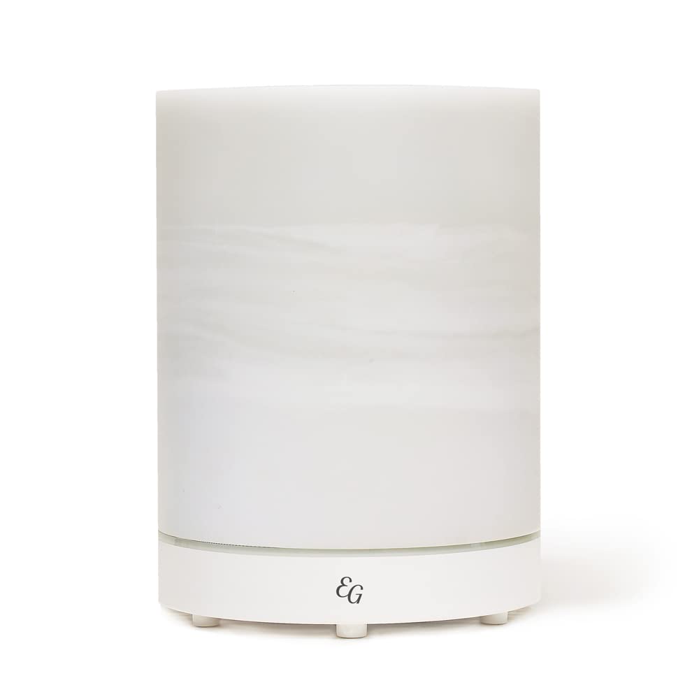 Edens Garden Pearl Diffuser white front view showing compact design and calming aroma potential